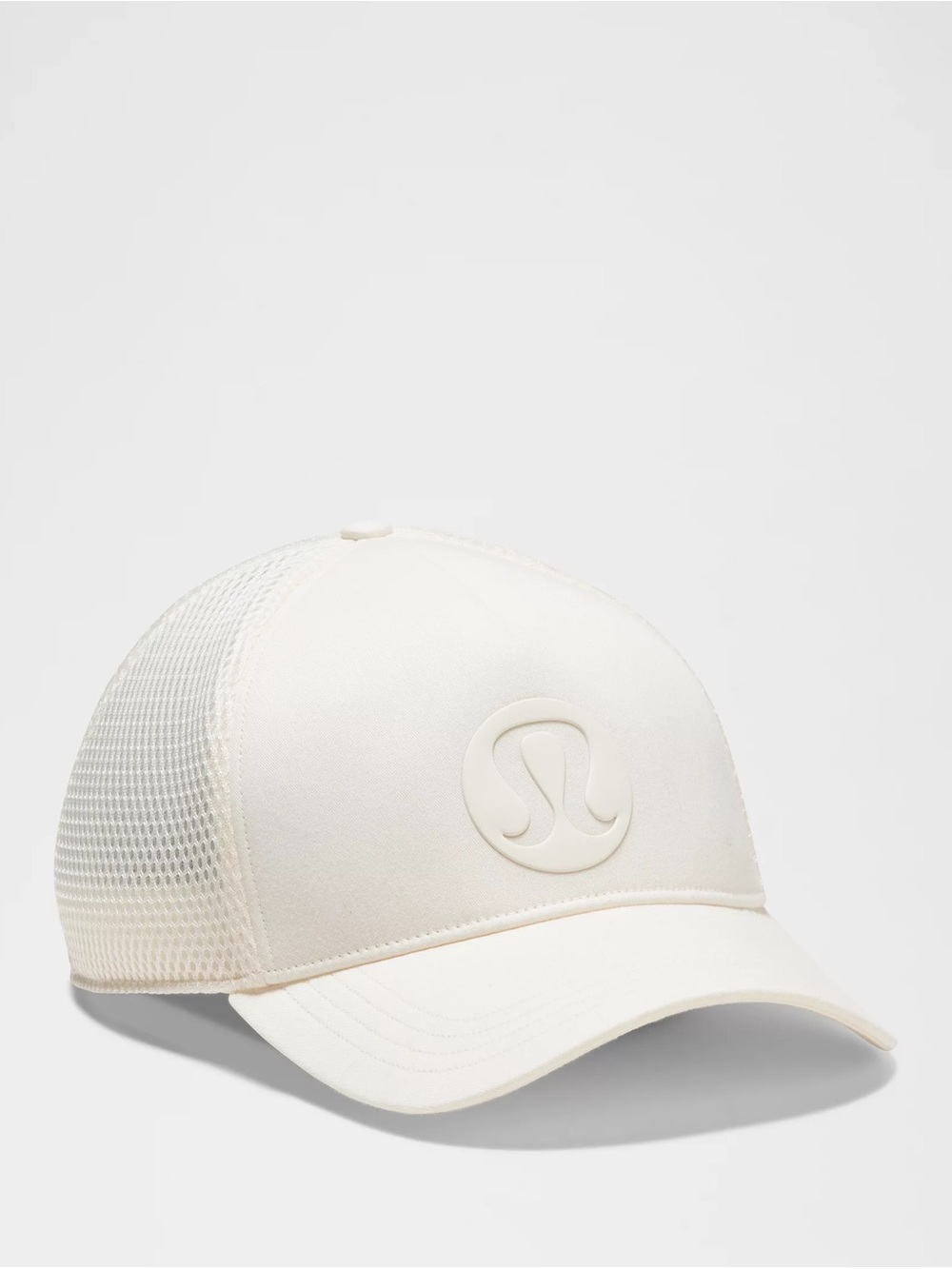 lululemon athletica Cream Trucker Hat with Logo